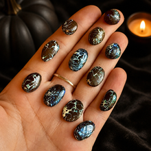 Load image into Gallery viewer, Dragon Pattern Boulder Opals, Boulder Opal Cabochons
