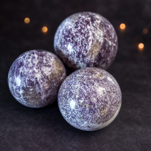 Load image into Gallery viewer, Lepidolite Balls, Lepidolite Sphere, Ethically Sourced Crystals
