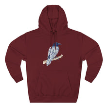 Load image into Gallery viewer, Crystal Raven Hoodie — A Messenger Between Worlds
