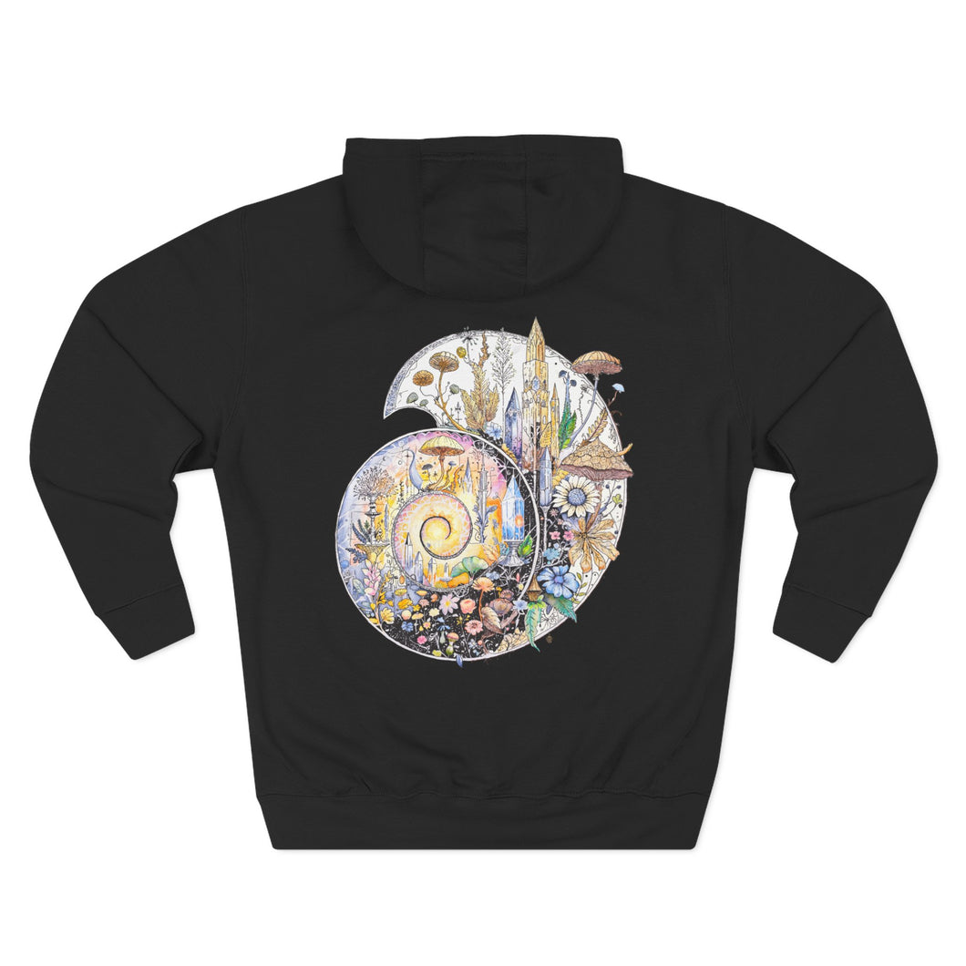 Ammonite Fleece Hoodie — Dreamwalker Edition