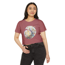 Load image into Gallery viewer, Ammonite Festival Crop Top — Spiral of Becoming
