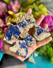 Load image into Gallery viewer, Raw "Bluebird" Azurite Clusters from Morenci, Arizona
