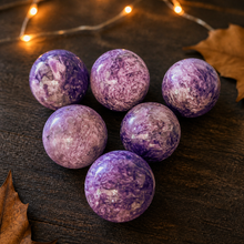Load image into Gallery viewer, Amazing 1 1/4" Charoite Crystal Spheres
