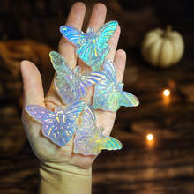Load image into Gallery viewer, Angel Aura Quartz Crystal Fairy Perched on a Mushroom
