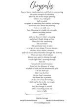 Load image into Gallery viewer, Chrysalis Art Print – Metamorphosis &amp; New Beginnings Print | Butterfly Wall Decor
