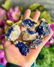 Load image into Gallery viewer, Raw "Bluebird" Azurite Clusters from Morenci, Arizona
