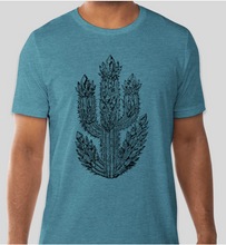 Load image into Gallery viewer, Tucson gem show tshirt, Crystal Cactus
