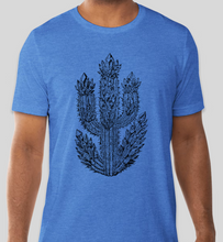 Load image into Gallery viewer, crystal cactus t-shirt, gem and jam
