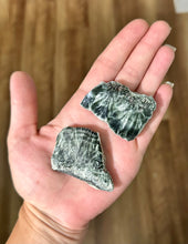 Load image into Gallery viewer, Seraphinite Slices, Serephinite Slabs
