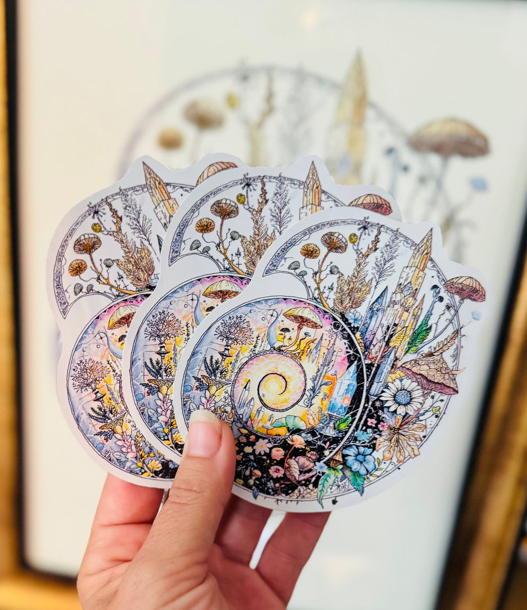 Ammonite Sticker – 4