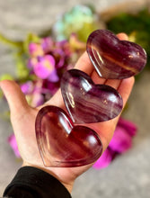 Load image into Gallery viewer, CANDY Fluorite Heart Bowl, Cute Valentines Gift, Galentines Day
