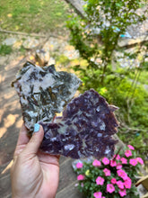 Load image into Gallery viewer, Lepidolite and Green Mica Slabs
