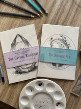 Load image into Gallery viewer, The Dreaming Sea : Collectible Art Coloring Pack : Ocean Coloring Pages : Adult Coloring
