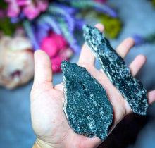 Load image into Gallery viewer, Specular Hematite Slabs, Specularite Shimmers and Sparkles!

