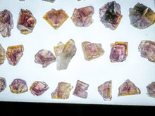 Load image into Gallery viewer, ANHUI Yellow Fluorite with Thousand Layer Purple Phantoms, RARE Minerals
