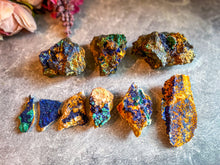 Load image into Gallery viewer, Raw Azurite Clusters from Morocco
