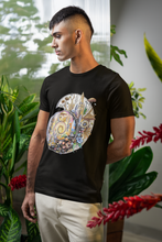 Load image into Gallery viewer, Ammonite Fossil Tee — Mythos &amp; Alchemi - Unisex Jersey Short Sleeve T-shirt
