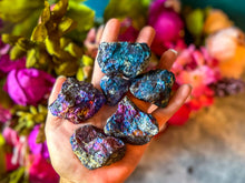 Load image into Gallery viewer, Bulk 1 Lb Peacock Ore, Ethically Sourced Chalcopyrite
