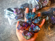 Load image into Gallery viewer, Bulk 1 Lb Peacock Ore, Ethically Sourced Chalcopyrite
