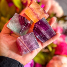 Load image into Gallery viewer, CANDY Fluorite Cubes, Ethically sourced Crystals and Stones
