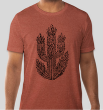 Load image into Gallery viewer, ✨PREORDER✨ Black Crystal Cactus Graphic Tee – Multiple Color Options
