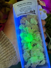 Load image into Gallery viewer, Hyalite Opal from Spruce Pine NC, Fluorescent Minerals
