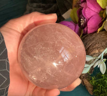 Load image into Gallery viewer, Collector Grade Star Rose Quartz Spheres
