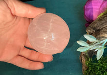 Load image into Gallery viewer, Collector Grade Star Rose Quartz Spheres
