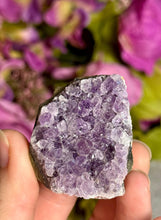 Load image into Gallery viewer, Small Raw Amethyst Standing Cathedral, Ethically Sourced Crystals
