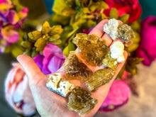 Load image into Gallery viewer, Moscana Yellow Fluorite Specimens, Fluorescent Minerals, Asturias Spain
