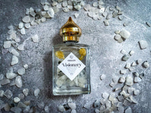 Load image into Gallery viewer, JASMINE Perfume Oil with Rainbow MOONSTONE crystals
