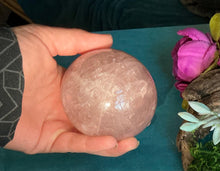 Load image into Gallery viewer, Collector Grade Star Rose Quartz Spheres
