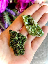 Load image into Gallery viewer, Forest Epidote Specimens from Turkey, Epidote and Quartz, Epidote Clusters
