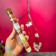 Load image into Gallery viewer, Incantation Carnelian Bath Salts in Glass Vials
