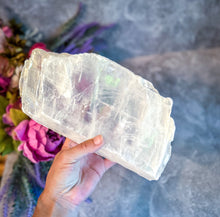 Load image into Gallery viewer, Genuine Huge Raw Selenite Specimens, Clear Large Selenite Slabs
