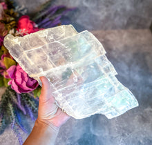 Load image into Gallery viewer, Genuine Huge Raw Selenite Specimens, Clear Large Selenite Slabs
