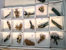 Load image into Gallery viewer, Mixed Malawi Minerals with Aegerine, Smoky Quartz, Rutile, Green Chlorite
