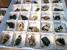 Load image into Gallery viewer, Mixed Malawi Minerals with Aegerine, Smoky Quartz, Rutile, Green Chlorite
