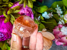 Load image into Gallery viewer, Natural Red Hematoid Quartz Spheres, Fire Quartz Balls
