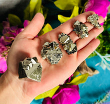 Load image into Gallery viewer, Octahedral Pyrite, Peruvian Pyrite
