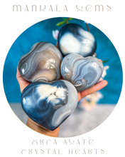 Load image into Gallery viewer, Orca Agate Crystal Heart, Valentines Day Heart Gift
