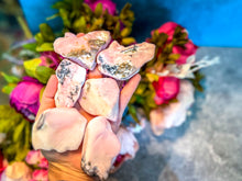 Load image into Gallery viewer, Peruvian Pink Opal Slabs, Partially Polished
