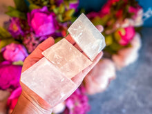 Load image into Gallery viewer, Pink Optical Calcite, Pink Icelandic Spar, Ethically Sourced Crystals and Stones
