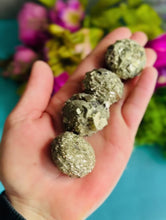Load and play video in Gallery viewer, Disco Ball Pyrite, Planet Pyrite, Turkey Pyrite
