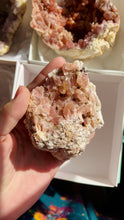Load and play video in Gallery viewer, Large Raw Pink Amethyst Geodes from El Choique Mine Argentina
