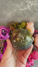 Load and play video in Gallery viewer, Ocean Jasper Spheres, Ethically Sourced Crystals
