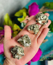 Load and play video in Gallery viewer, Octahedral Pyrite, Peruvian Pyrite

