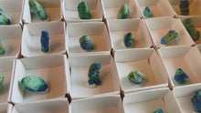 Load and play video in Gallery viewer, Azurite And Malachite Blueberry Mineral Specimens from World Famous La Sal Mine
