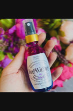Load and play video in Gallery viewer, 🌹Beewitchery Enchanted Rose Witch Hazel Toner with Rose Quartz
