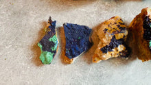 Load and play video in Gallery viewer, Raw Azurite Clusters from Morocco
